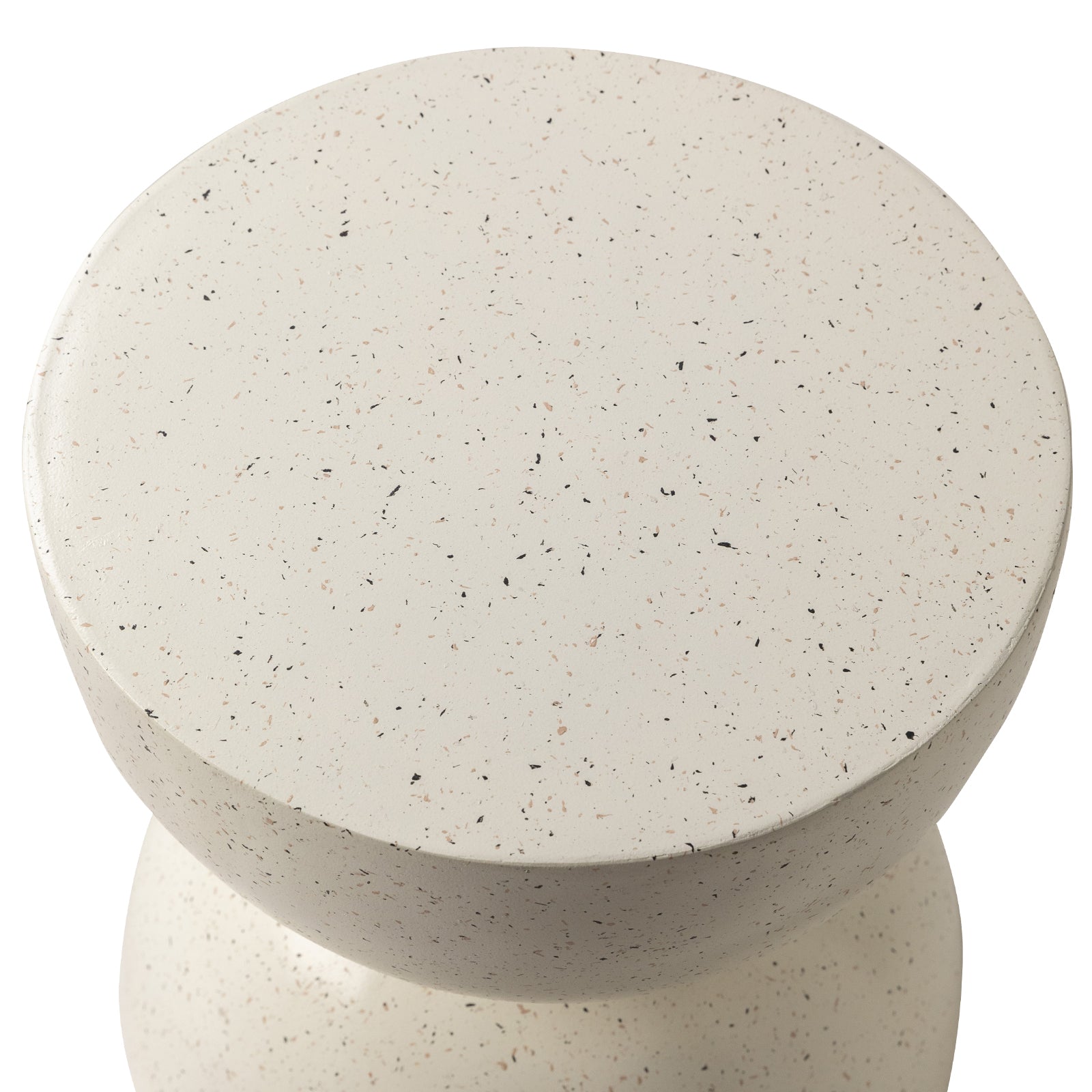 Pedro Terrazzo Look Egg Timer Side Table