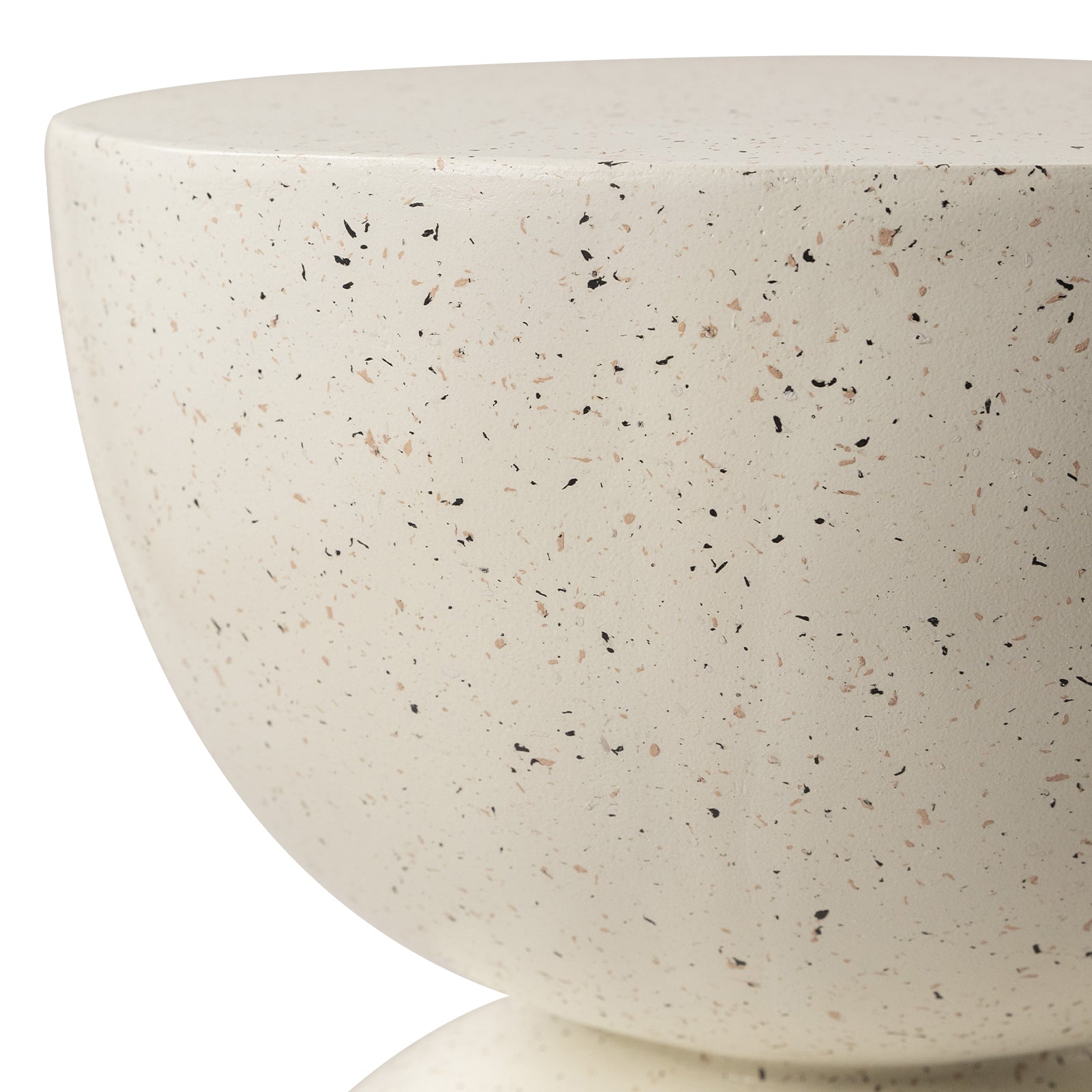 Pedro Terrazzo Look Egg Timer Side Table