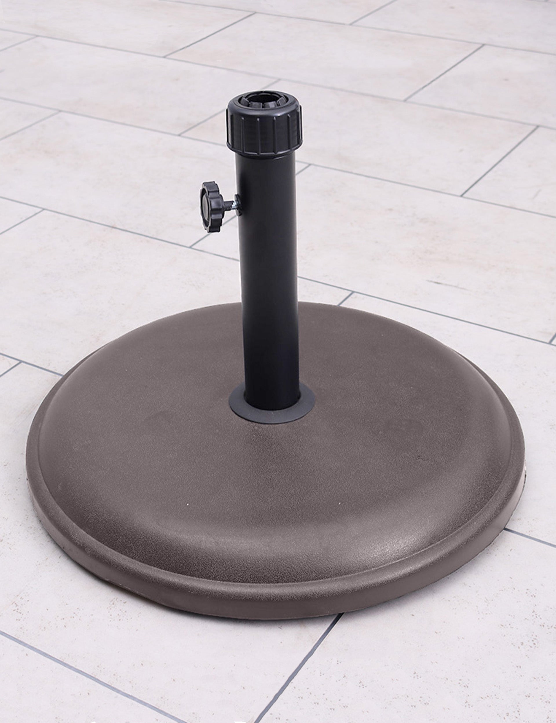 Heavy-duty round parasol base