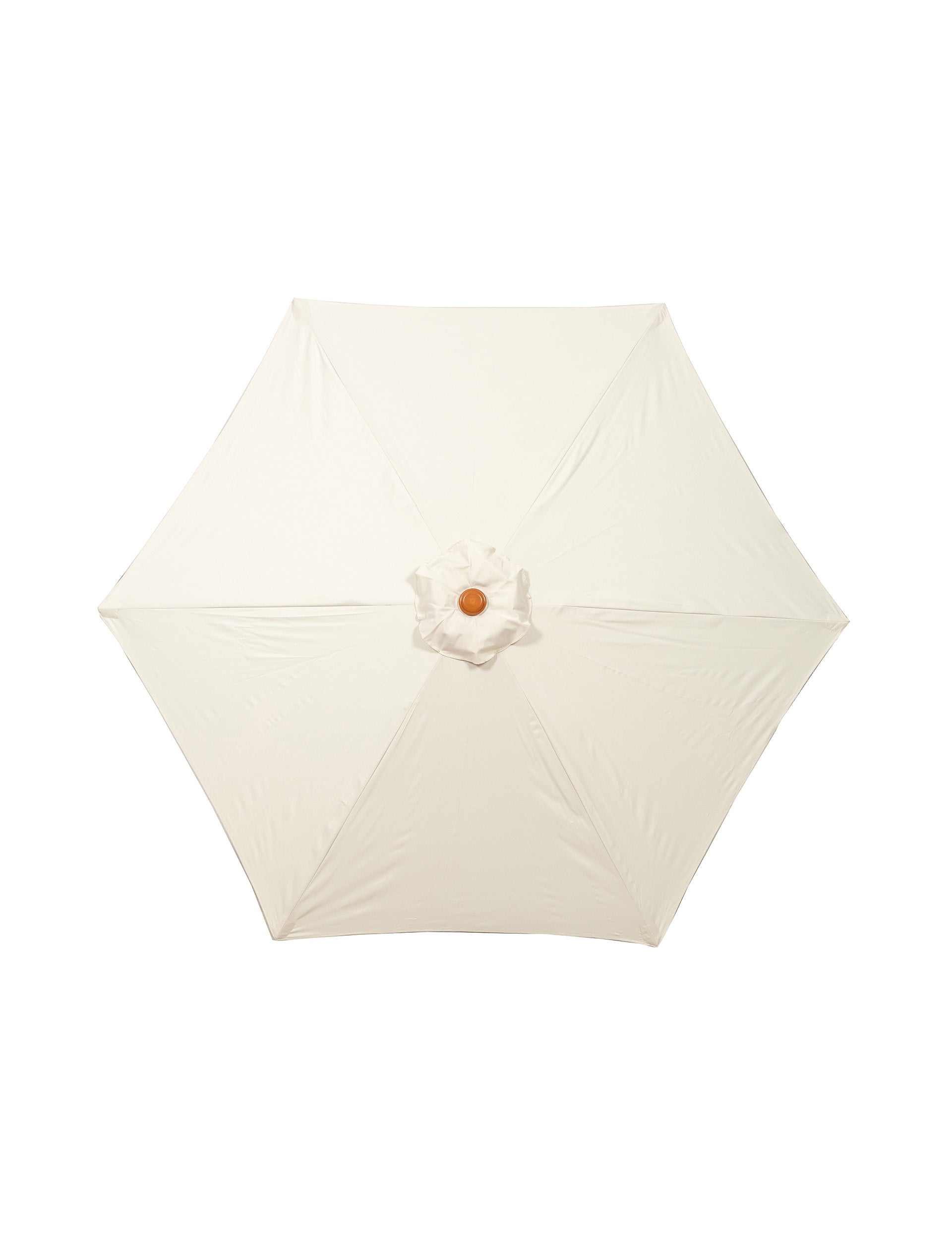 Woodlook Crank and Tilt Parasol - Ivory, 2.5M