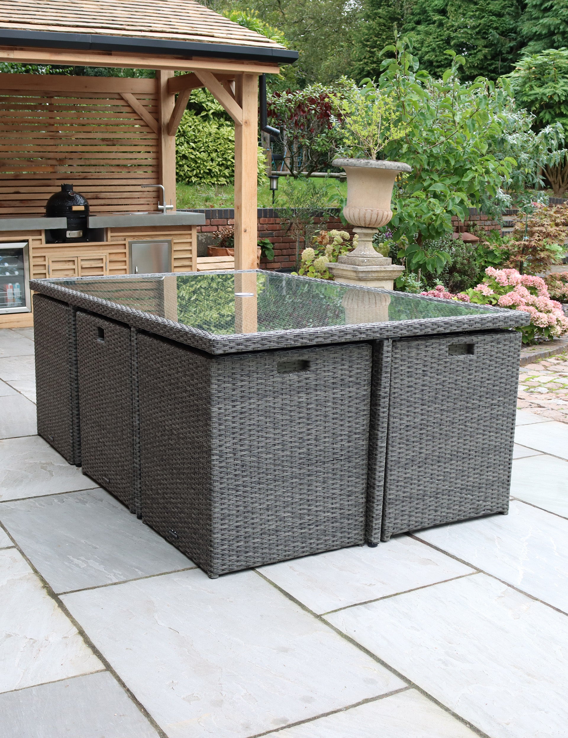Paris 10 Seater Cube Dining Set