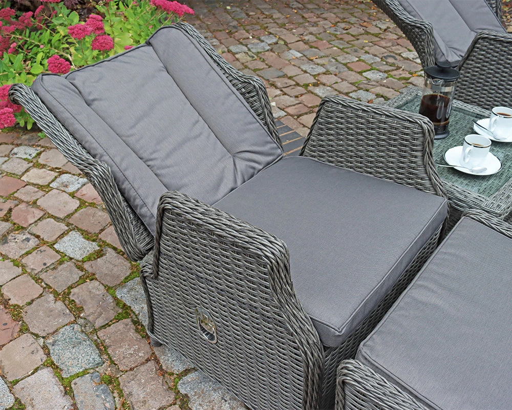 Paris 2 Seater High Back Recliner Comfort Set