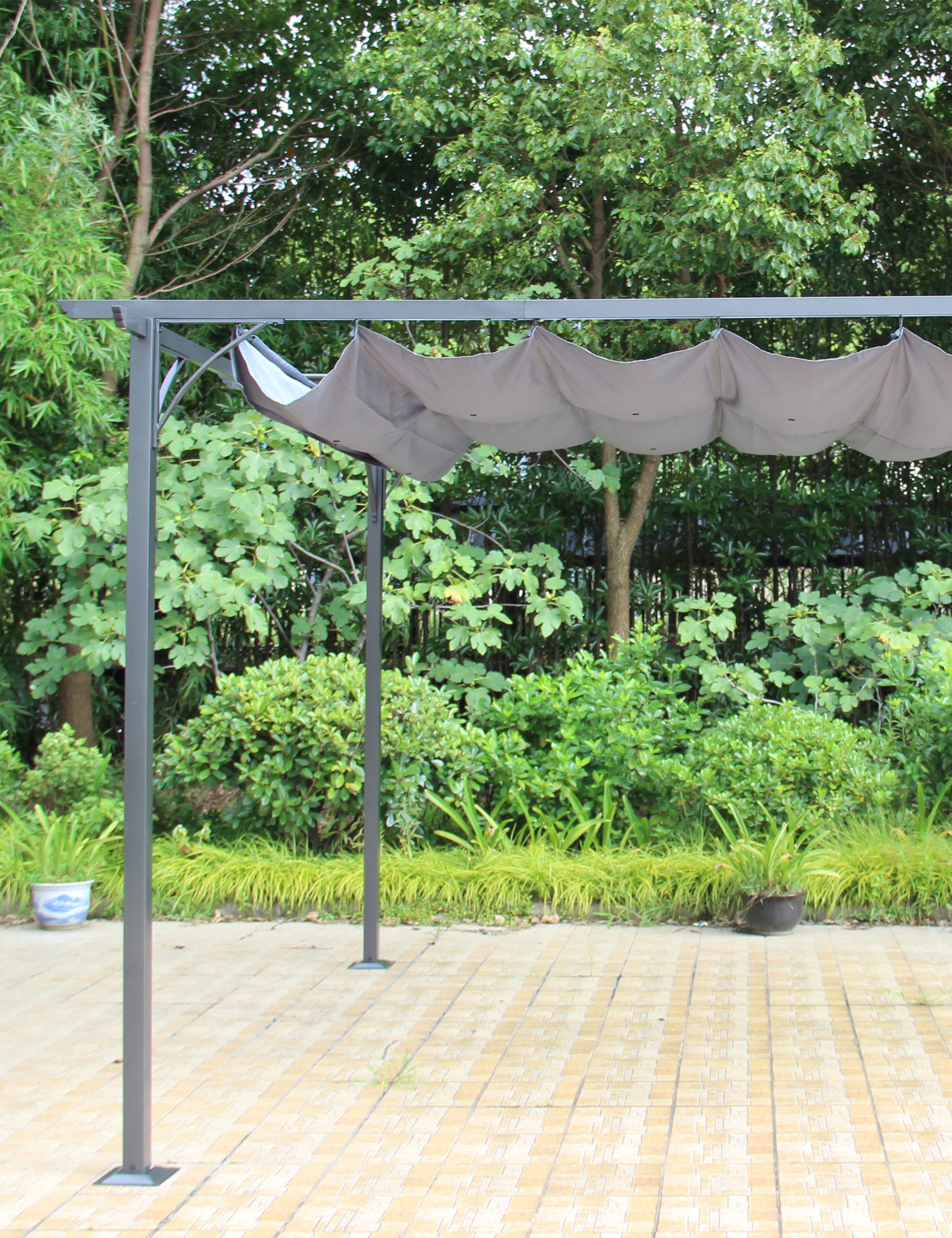 Prague Pergola Gazebo - 3.5M x 3.5M
