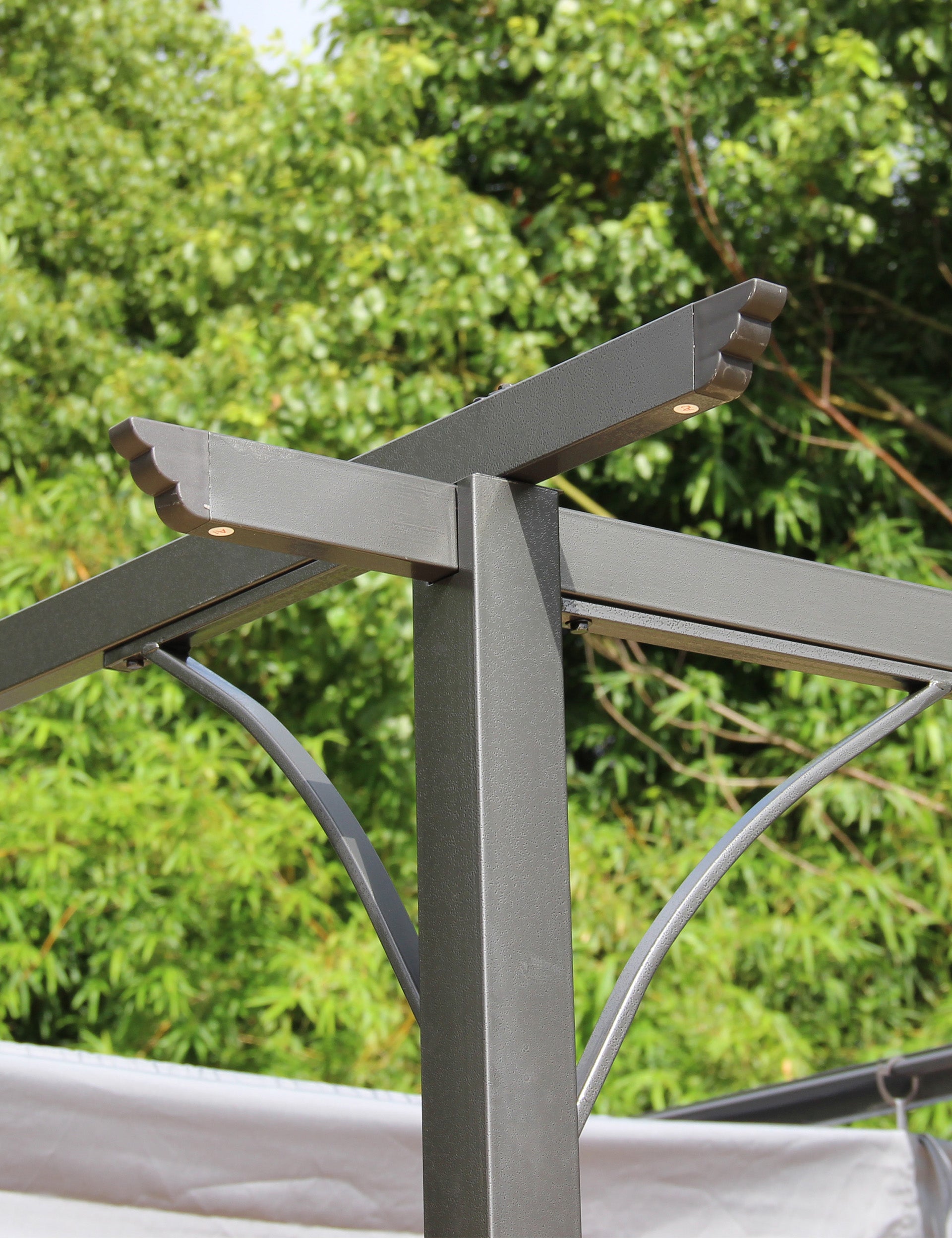 Prague Pergola Gazebo - 3.5M x 3.5M