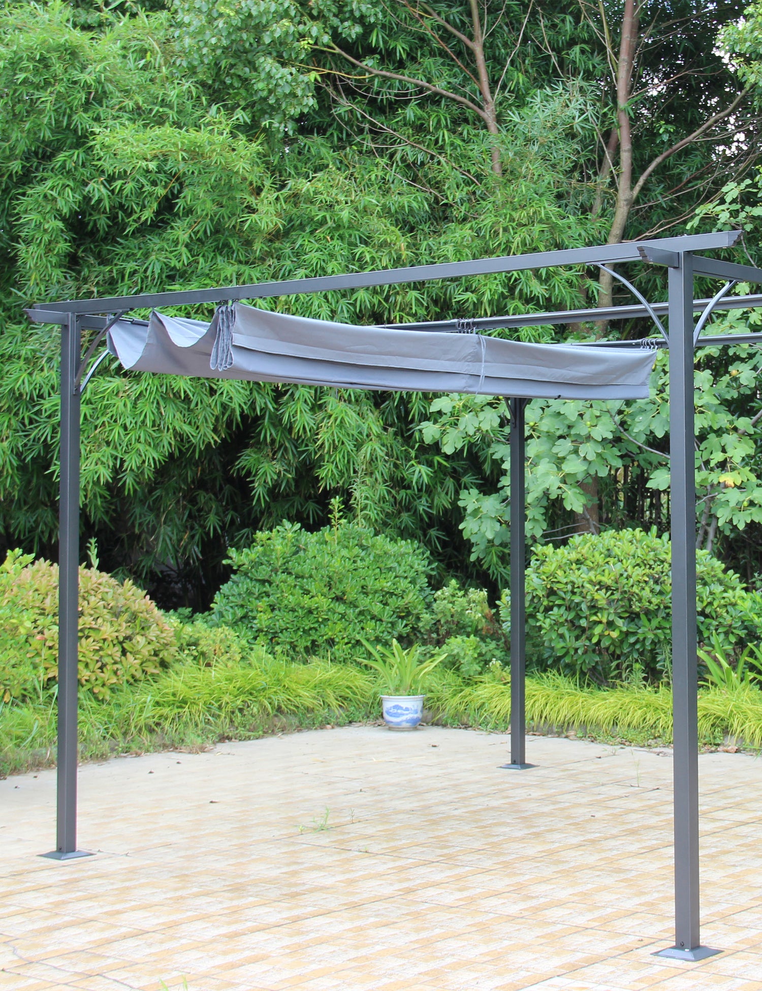 Prague Pergola Gazebo - 3.5M x 3.5M