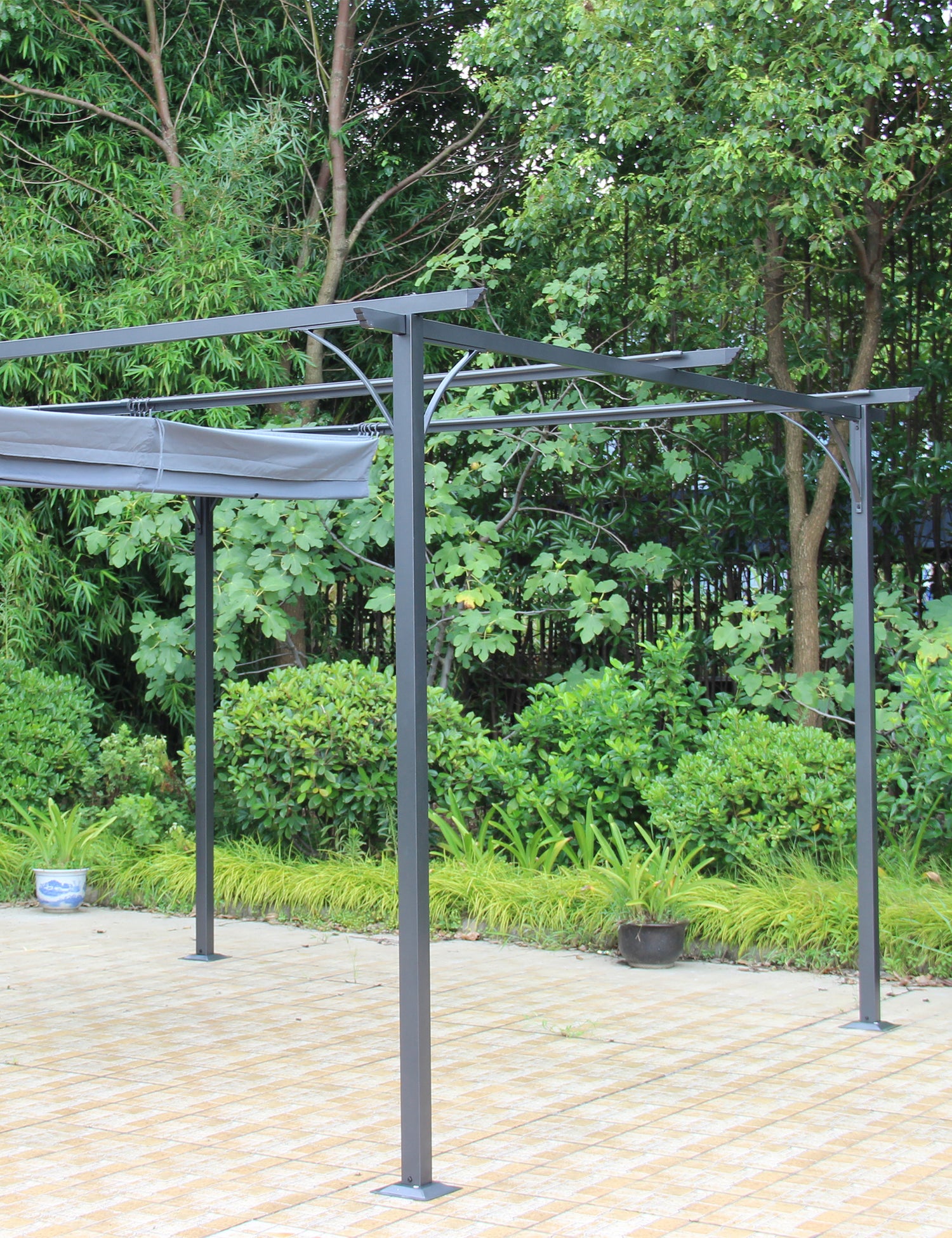 Prague Pergola Gazebo - 3.5M x 3.5M