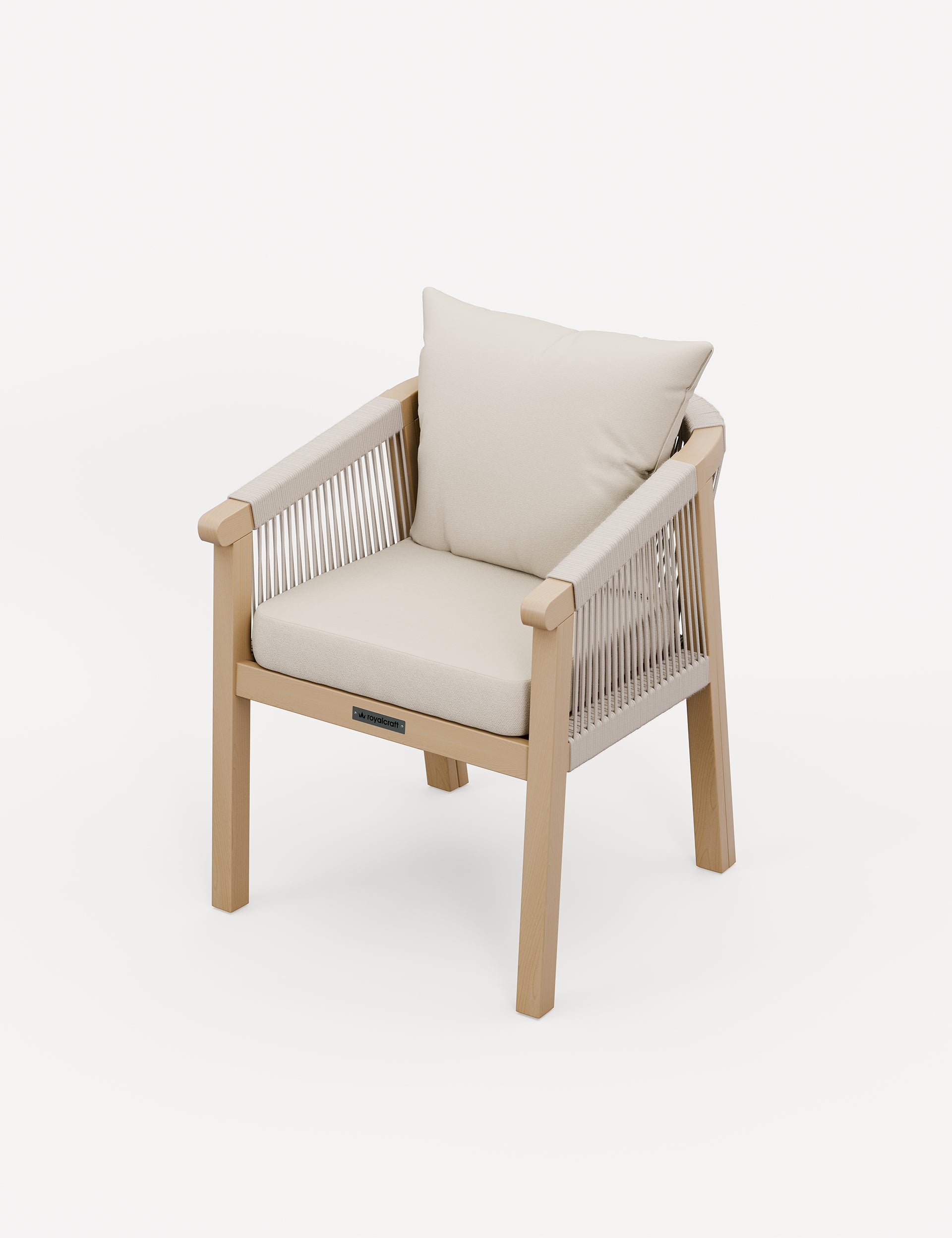 Roma 2 Seater Round Sunray Bistro Set with Roma Dining Chairs