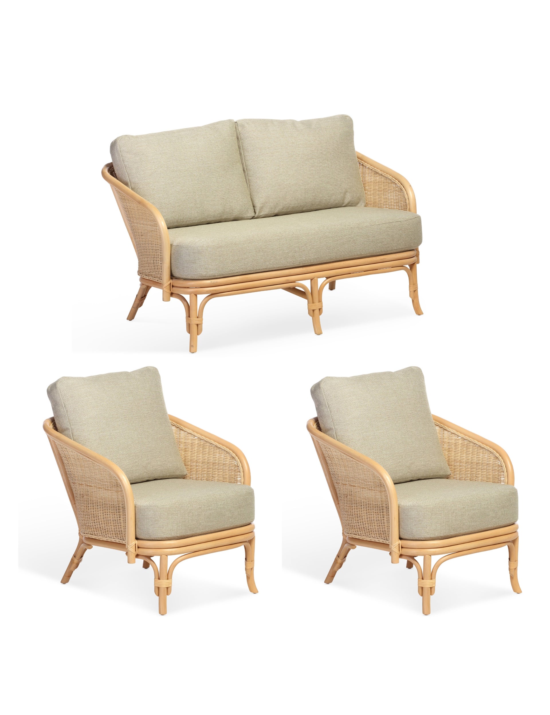 Seville 2-Seater 3 Piece Suite