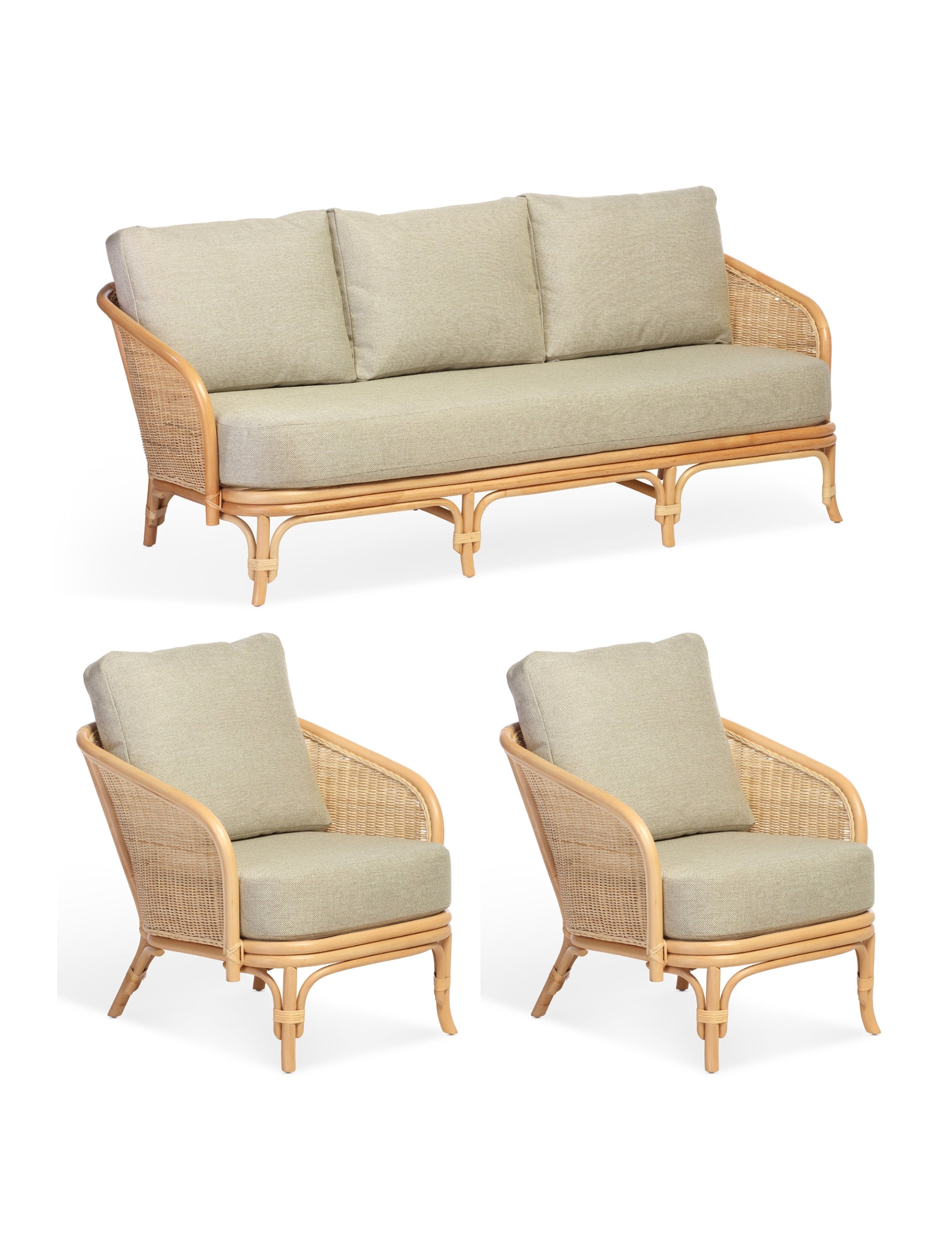 Seville 3 Seater 3 Piece Suite