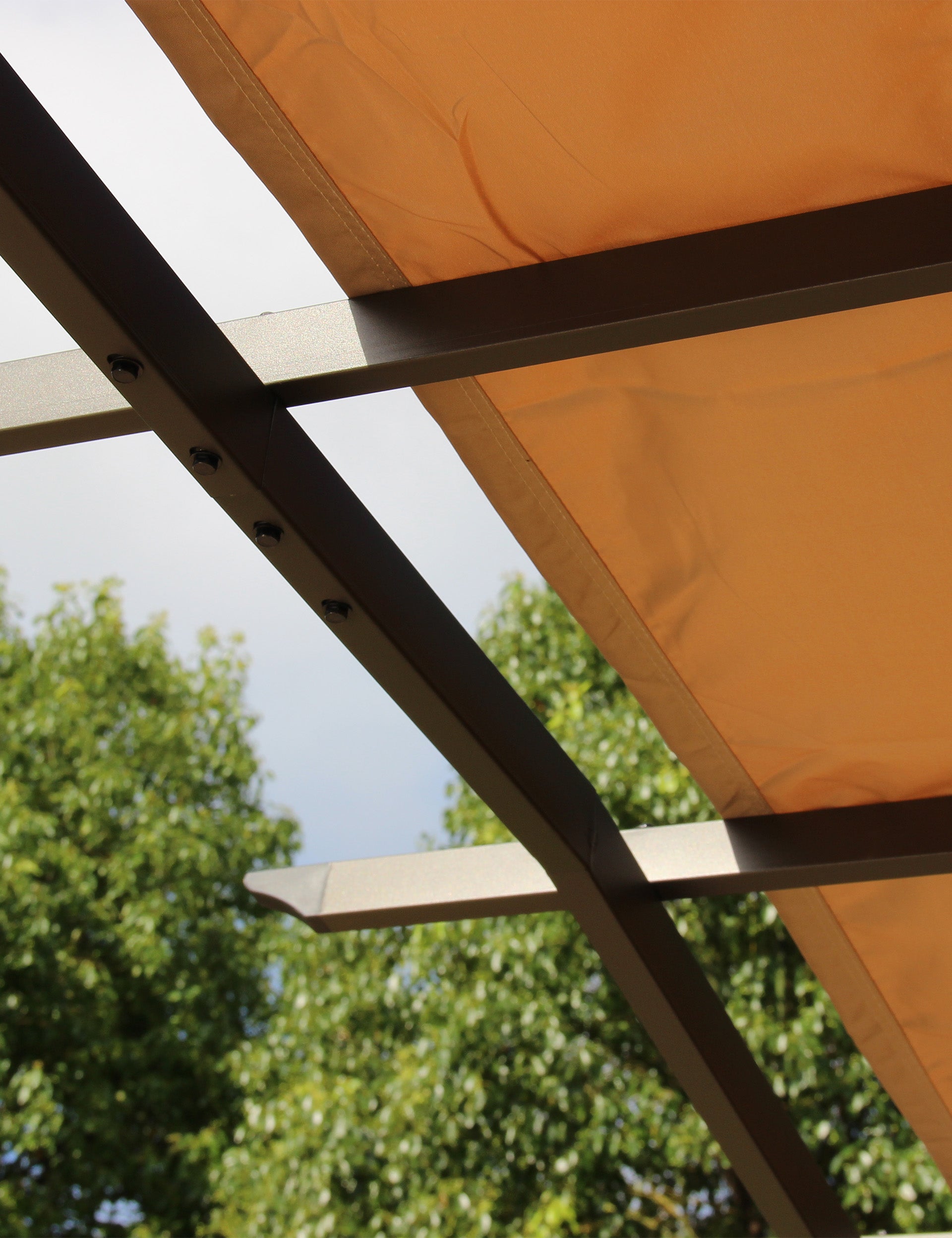 San Remo Pergola Gazebo - Mocha