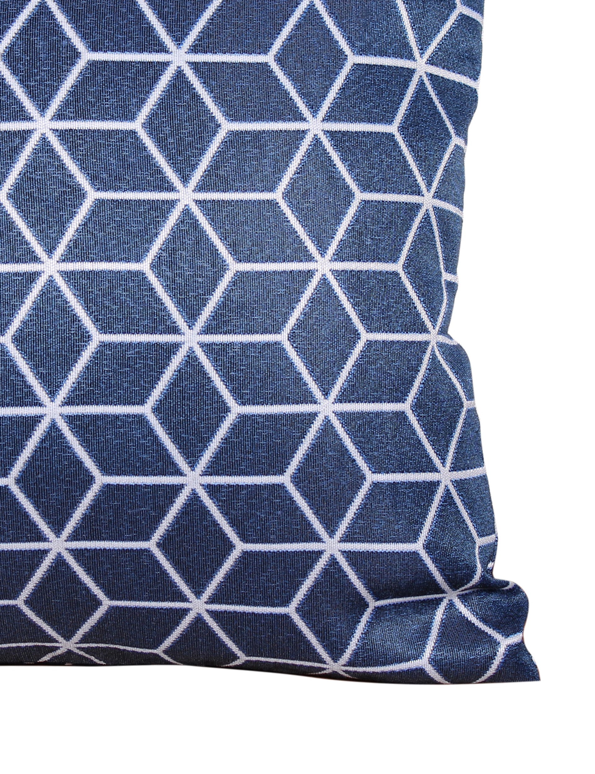 Geometric Scatter Cushion (Pack of 2) - Blue