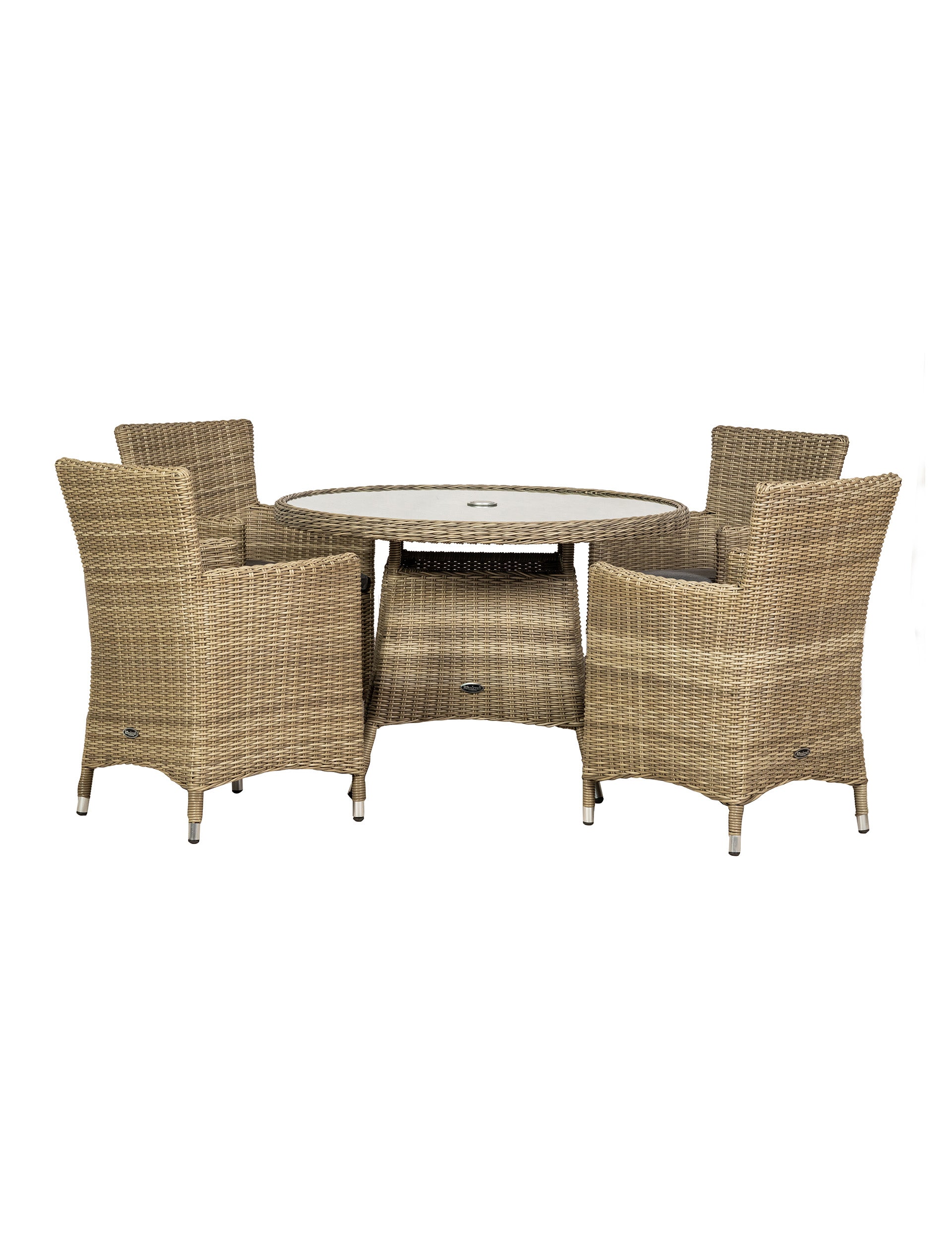 Wentworth 4 Seater Carver Dining Set