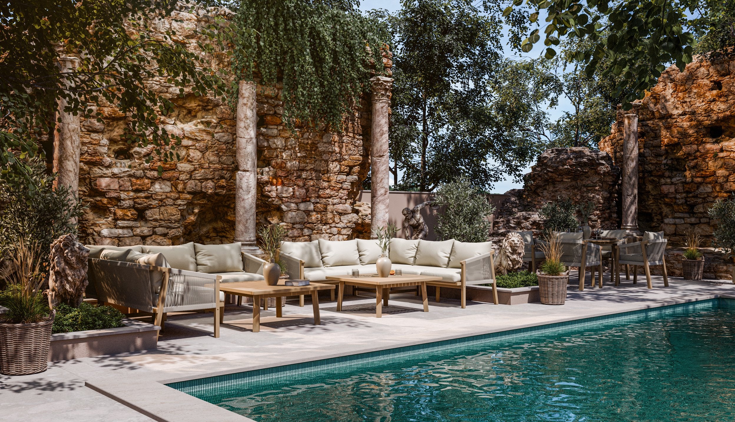 Image of Outdoor Lounge Furniture