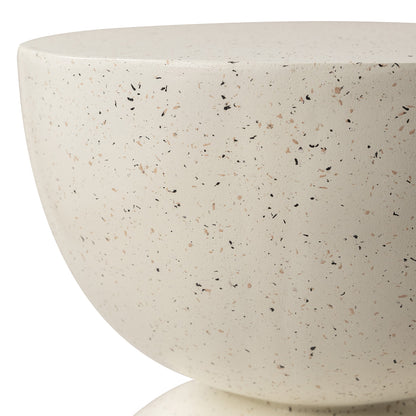Pedro Terrazzo Look Egg Timer Side Table