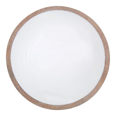 Image of Kara Mango Wood Round Serving Bowl