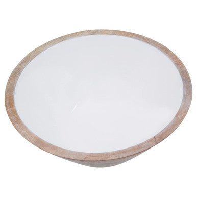 Image of Kara Mango Wood Medium Tapered Bowl