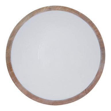 Image of Kara Mango Wood Medium Tapered Bowl