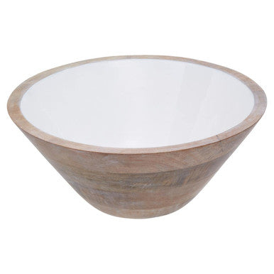 Image of Kara Mango Wood Medium Tapered Bowl