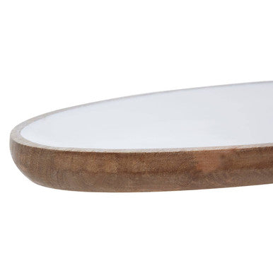 Image of Kara Mango Wood Oval Serving Platter