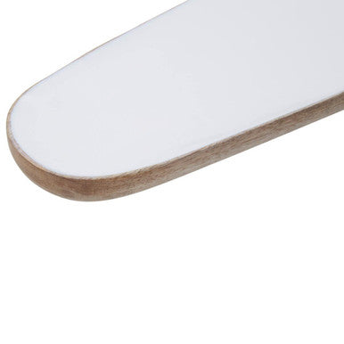 Image of Kara Mango Wood Small Oval Serving Dish