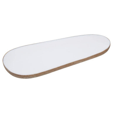 Image of Kara Mango Wood Large Oval Serving Platter