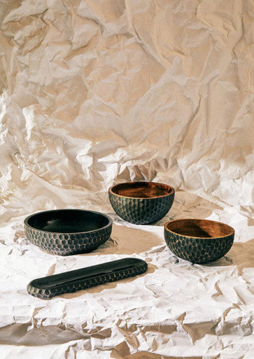 Image of Kara Large Mango Wood Bowl