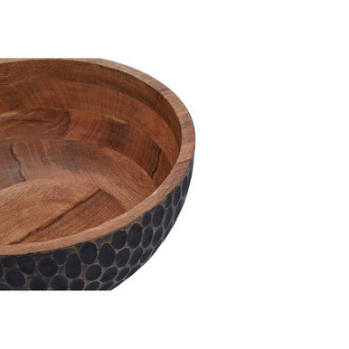 Image of Kara Large Mango Wood Bowl