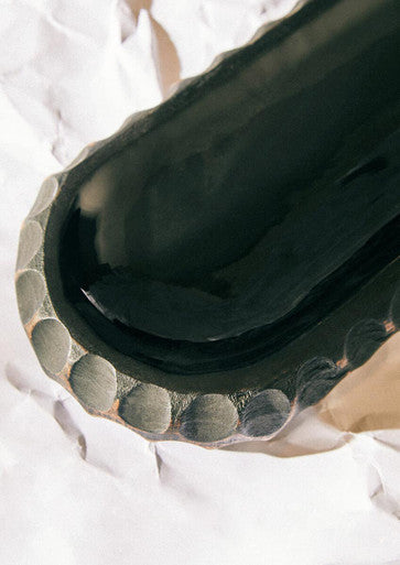 Image of Kara Black Mango Wood Serving Dish