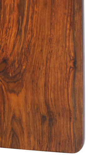 Image of Rosi Organic Shaped Tropical Rosewood Serving or Cutting Board with Natural Finish