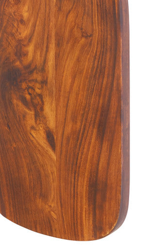 Image of Rosi Tropical Rosewood Serving or Cutting Board in Organic Shape with Natural Finish