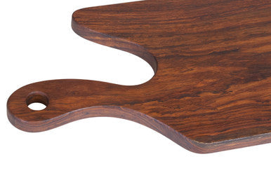Image of Rosi Tropical Rosewood Serving or Cutting Board in Organic Shape and Natural Finish