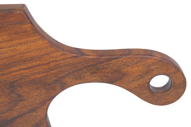 Image of Rosi Natural Finish Tropical Rosewood Serving or Cutting Board in Organic Shape
