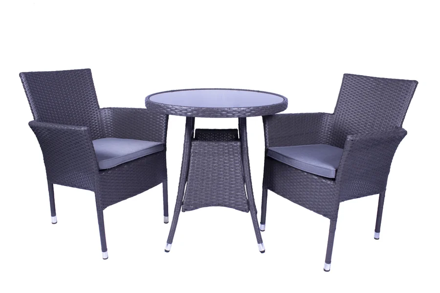 Image of Malaga 2 Seater Fixed Bistro Set