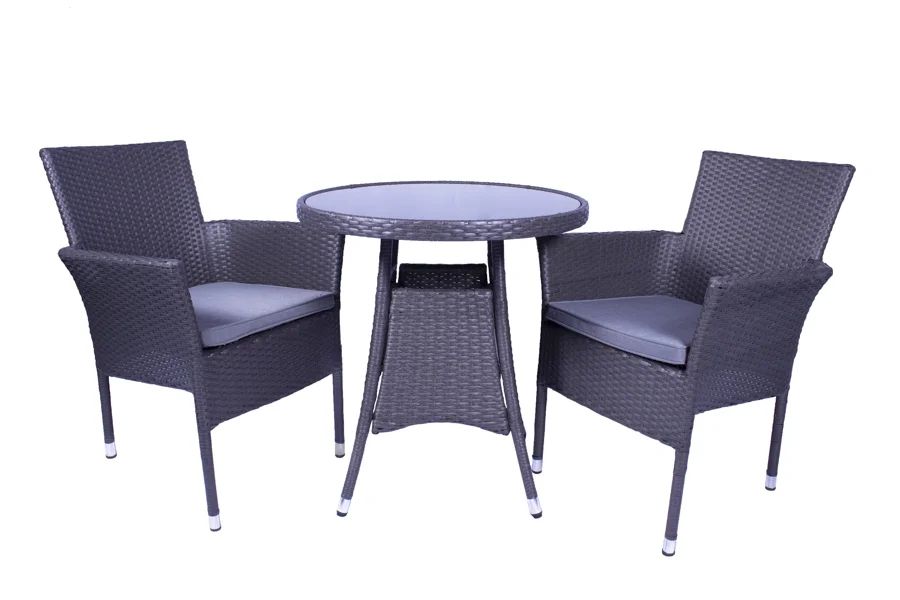 Image of Malaga 2 Seater Fixed Bistro Set