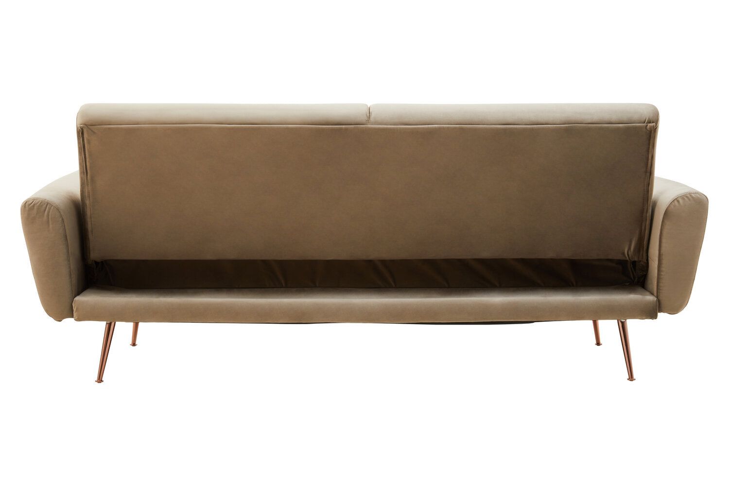 Image of Hatton Mink Velvet Sofa Bed - Additional