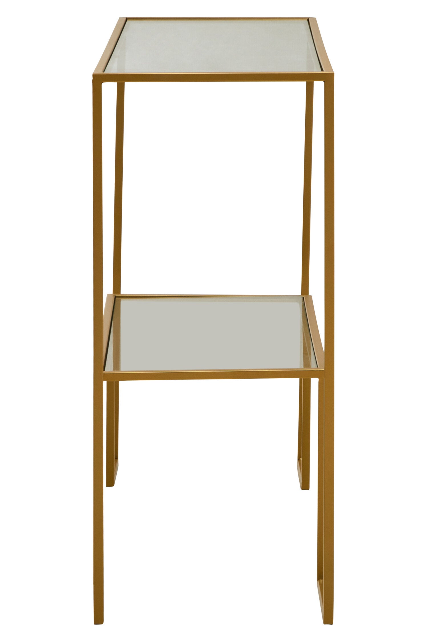 Image of Avento Gold Finish Console Table