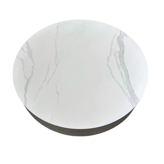 Image of Coin Coffee Table - Pewter