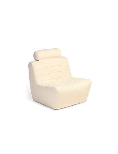 Arlo Vanilla Boucle Armchair UK Made