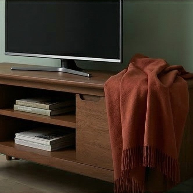 Image of Norway Dark Walnut TV Stand & Media Unit