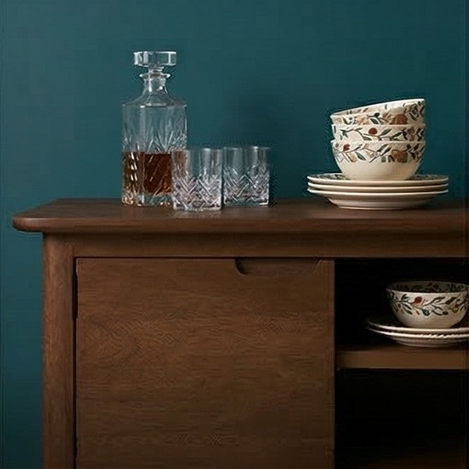 Image of Norway Dark Walnut TV Stand & Media Unit