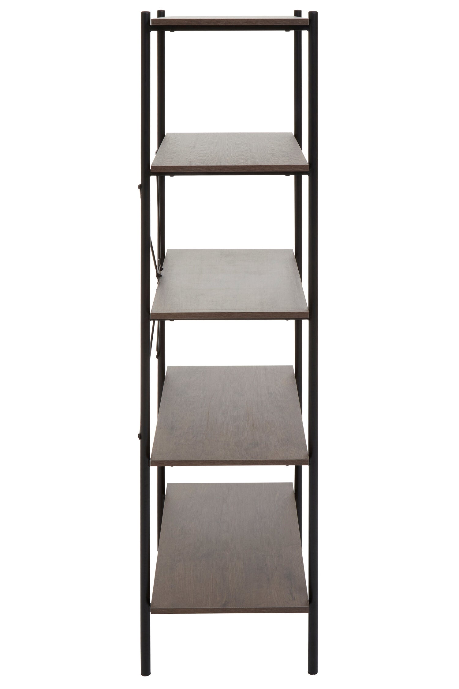 Image of Bradbury Five Tier Dark Oak Shelf Unit