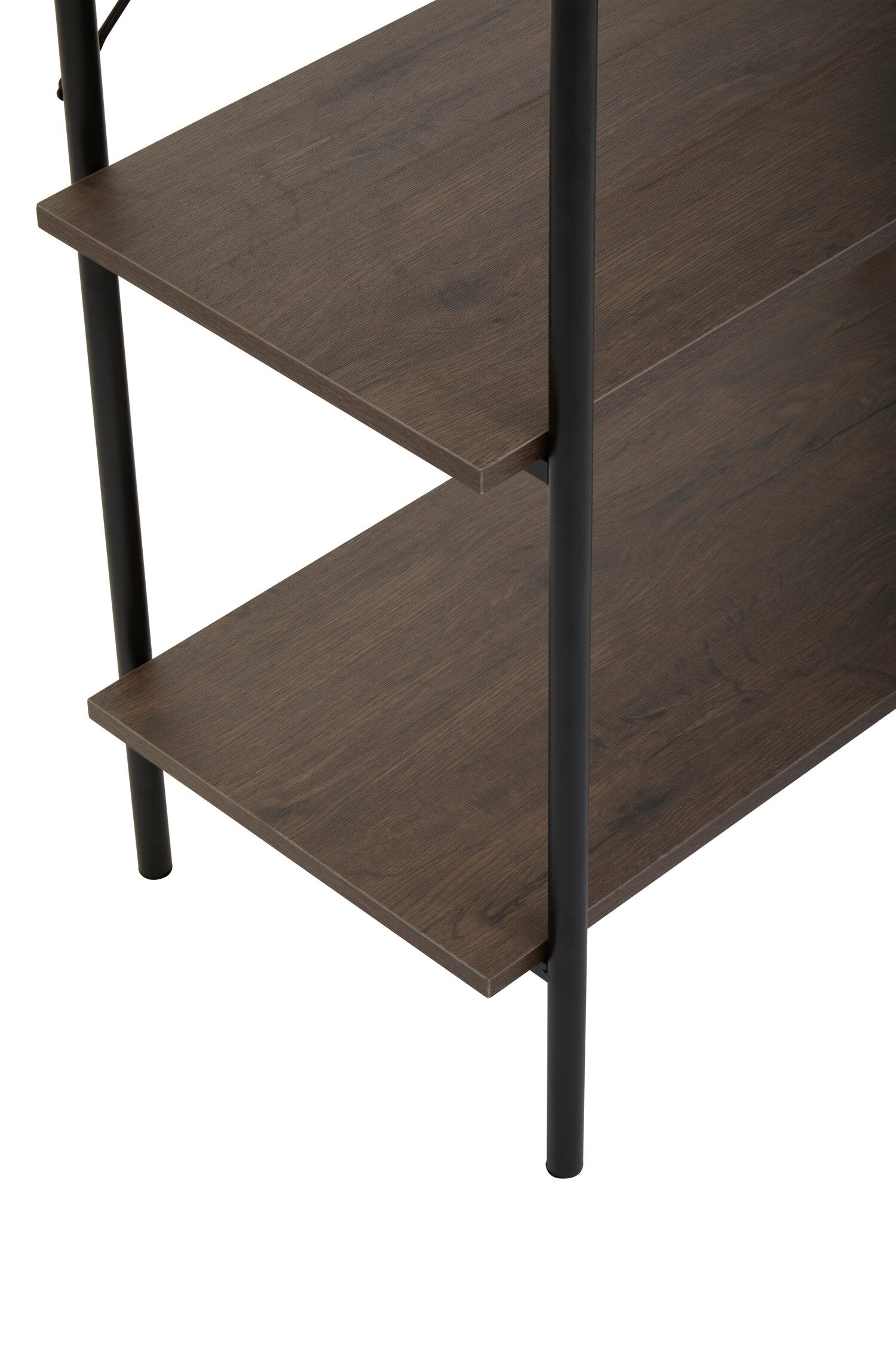 Image of Bradbury Five Tier Dark Oak Shelf Unit