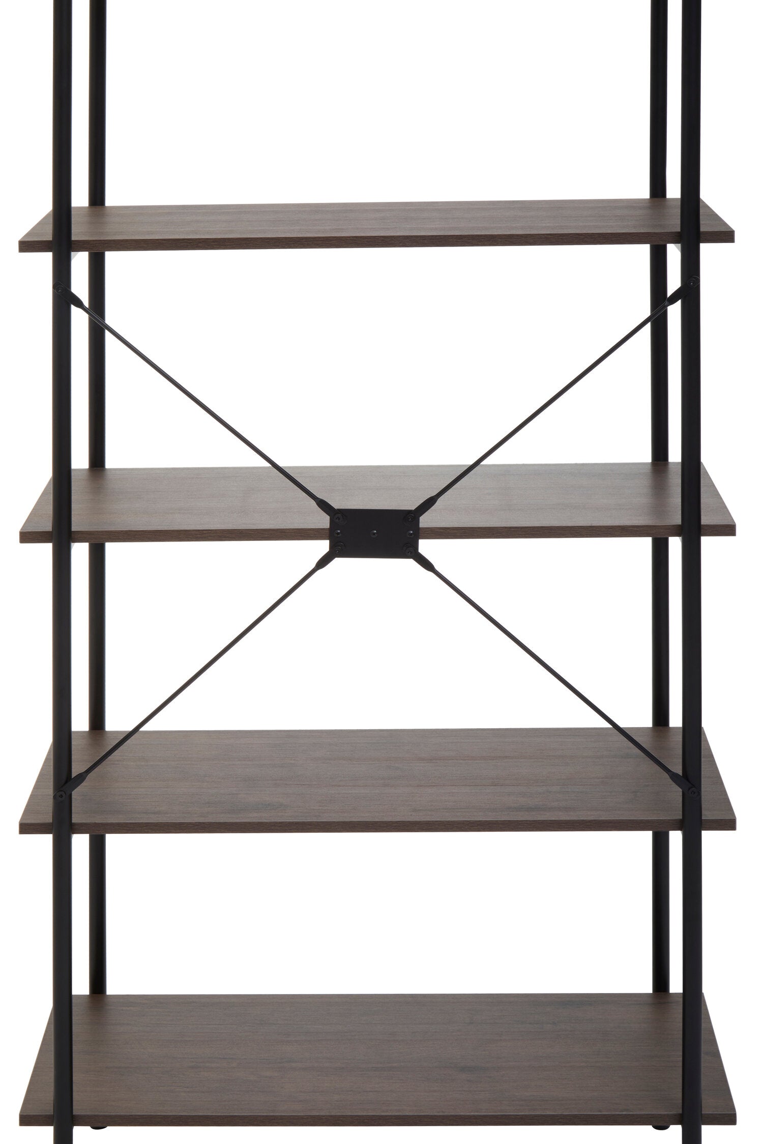 Image of Bradbury Five Tier Dark Oak Shelf Unit