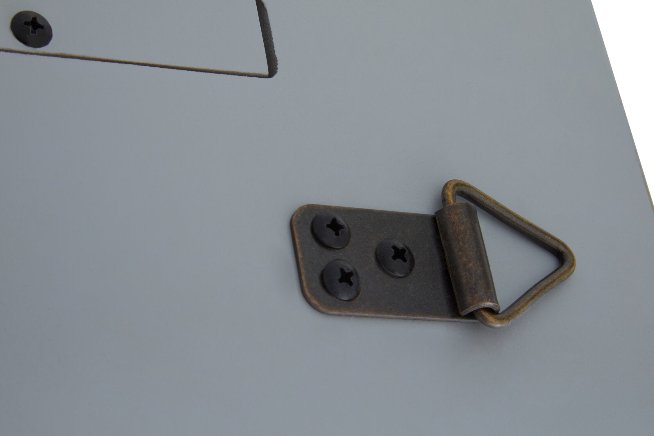 Image of Deskey Grey Shagreen Effect Wall Mirror