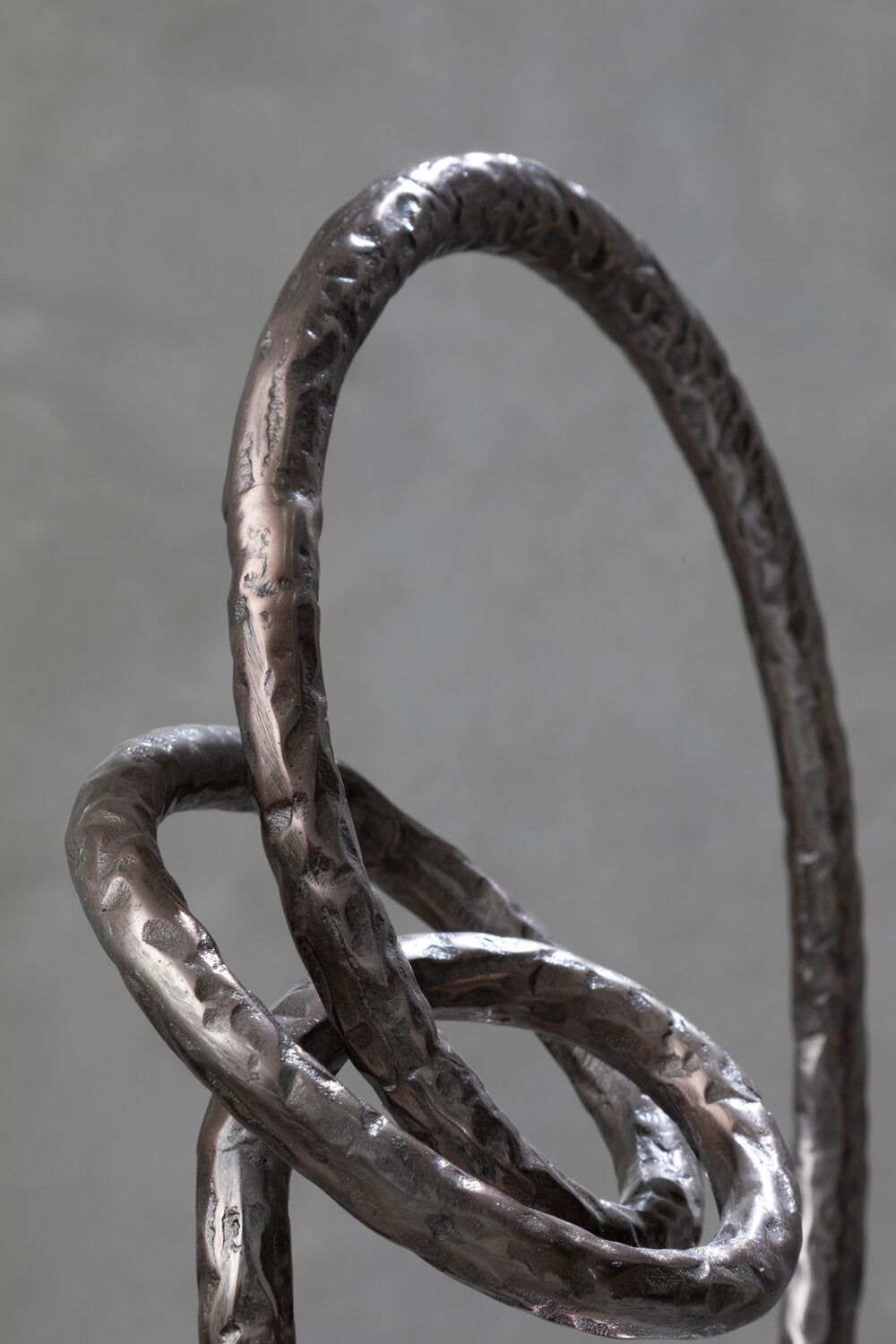 Image of Nexus Round Rough Bronze Sculpture
