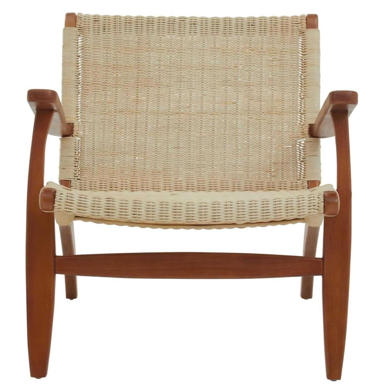 Image of Java Woven Chair In Natural Rattan - Additional