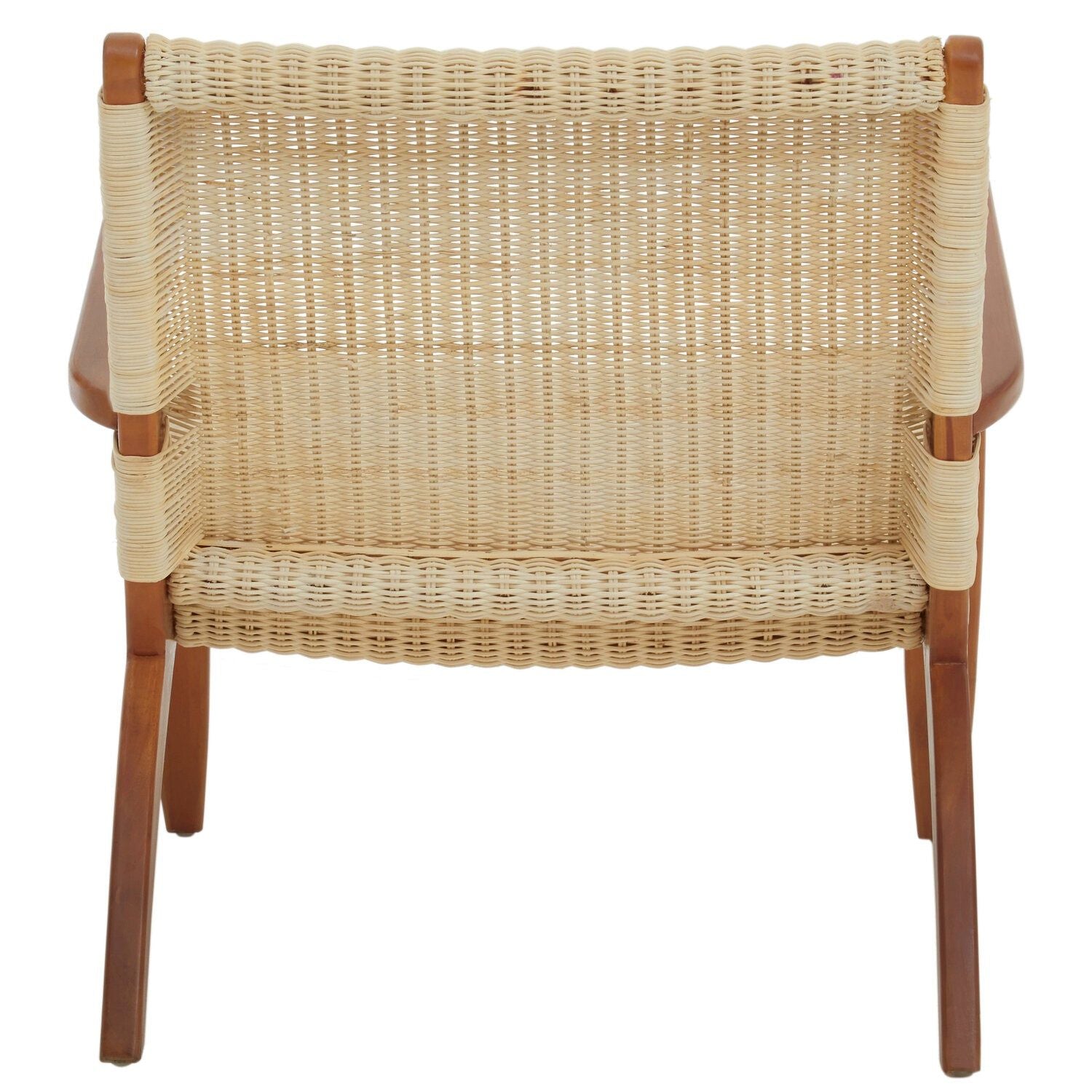 Image of Java Woven Chair In Natural Rattan - Additional