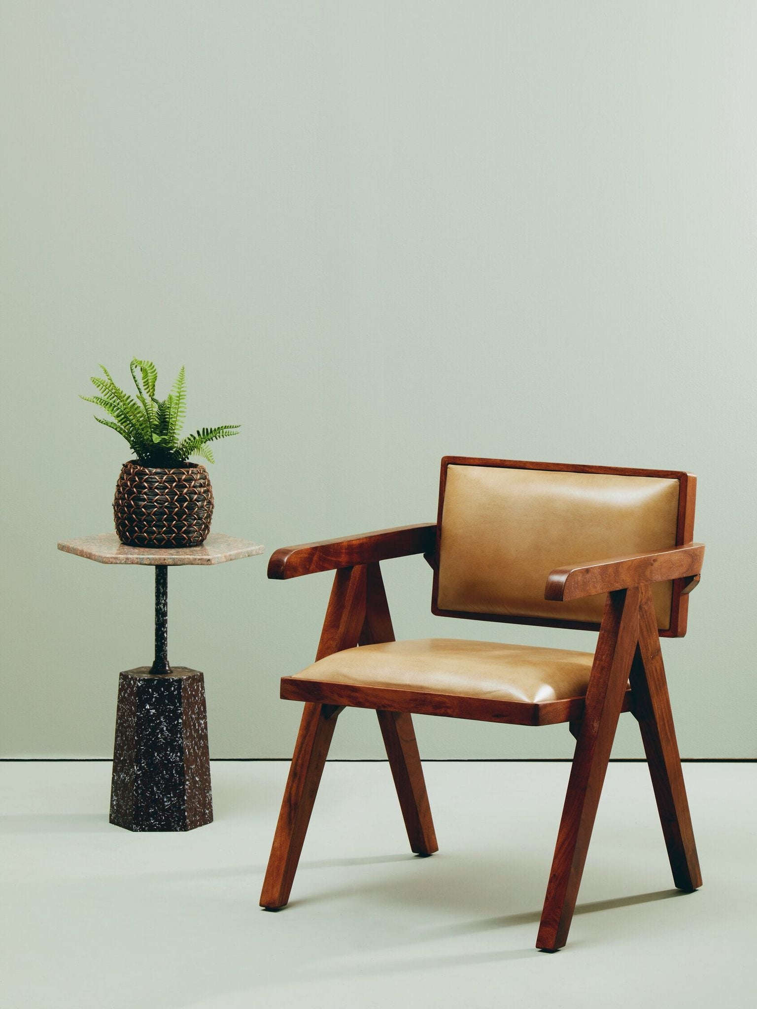 Image of Buffalo Natural Leather Chair