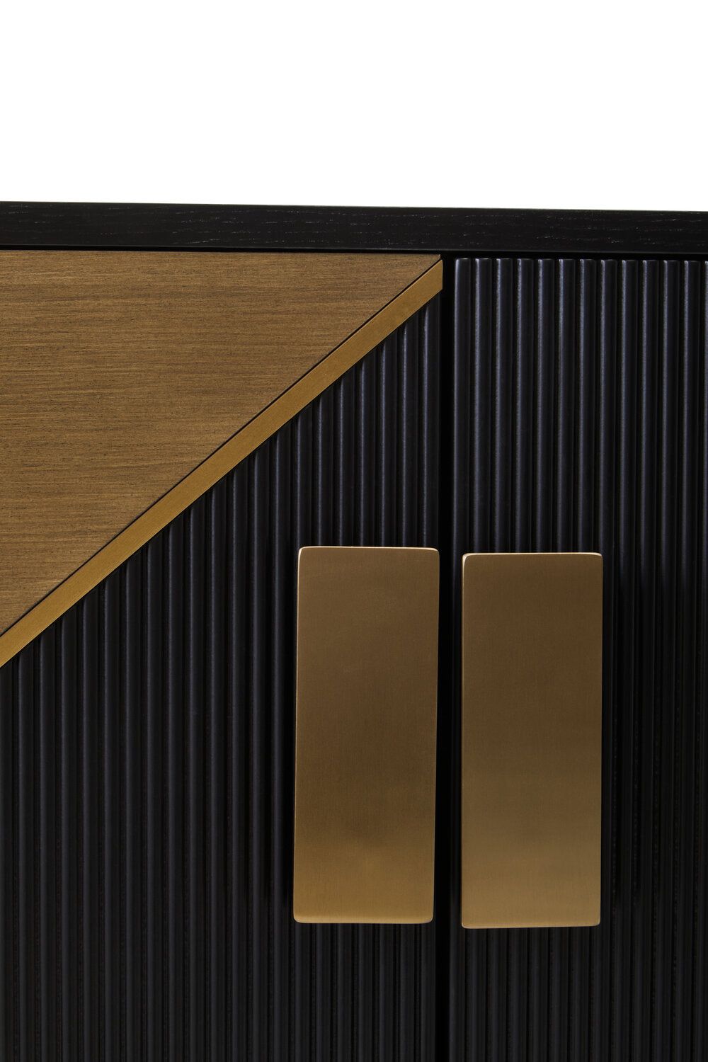 Image of Davoli Black And Grey Sideboard - Macro