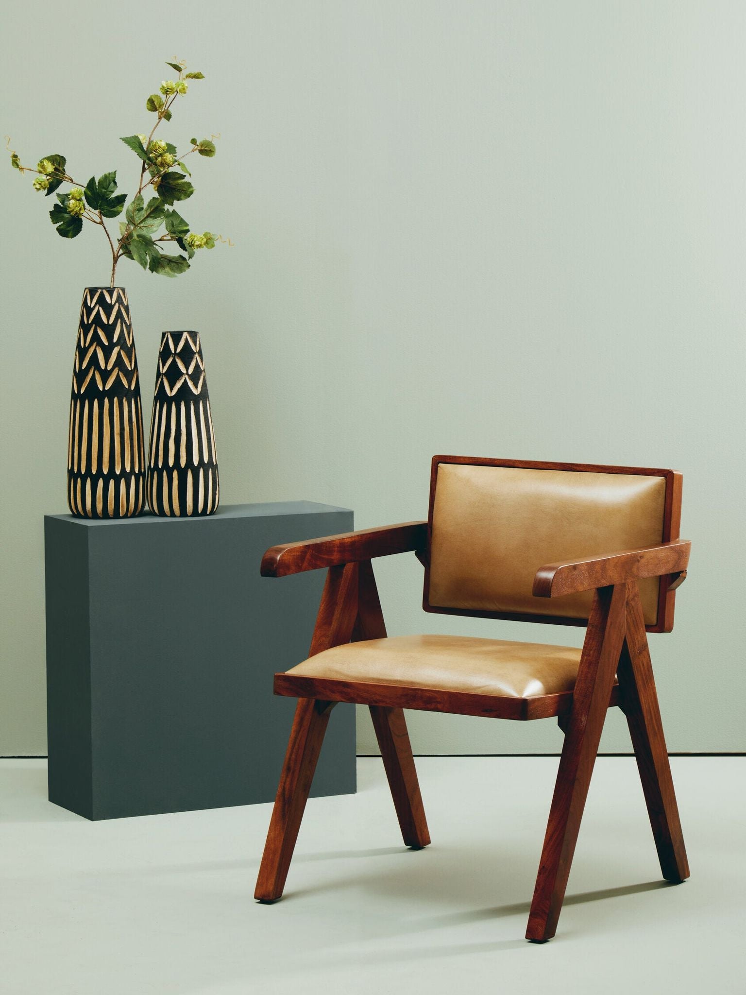 Image of Buffalo Natural Leather Chair